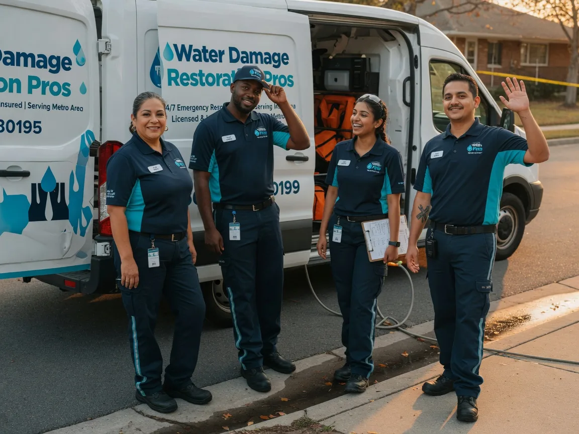 Water Damage Restoration company in Lehr, ND